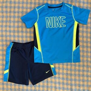 Nike Kids Basketball Top Shorts Outfit Sz 6